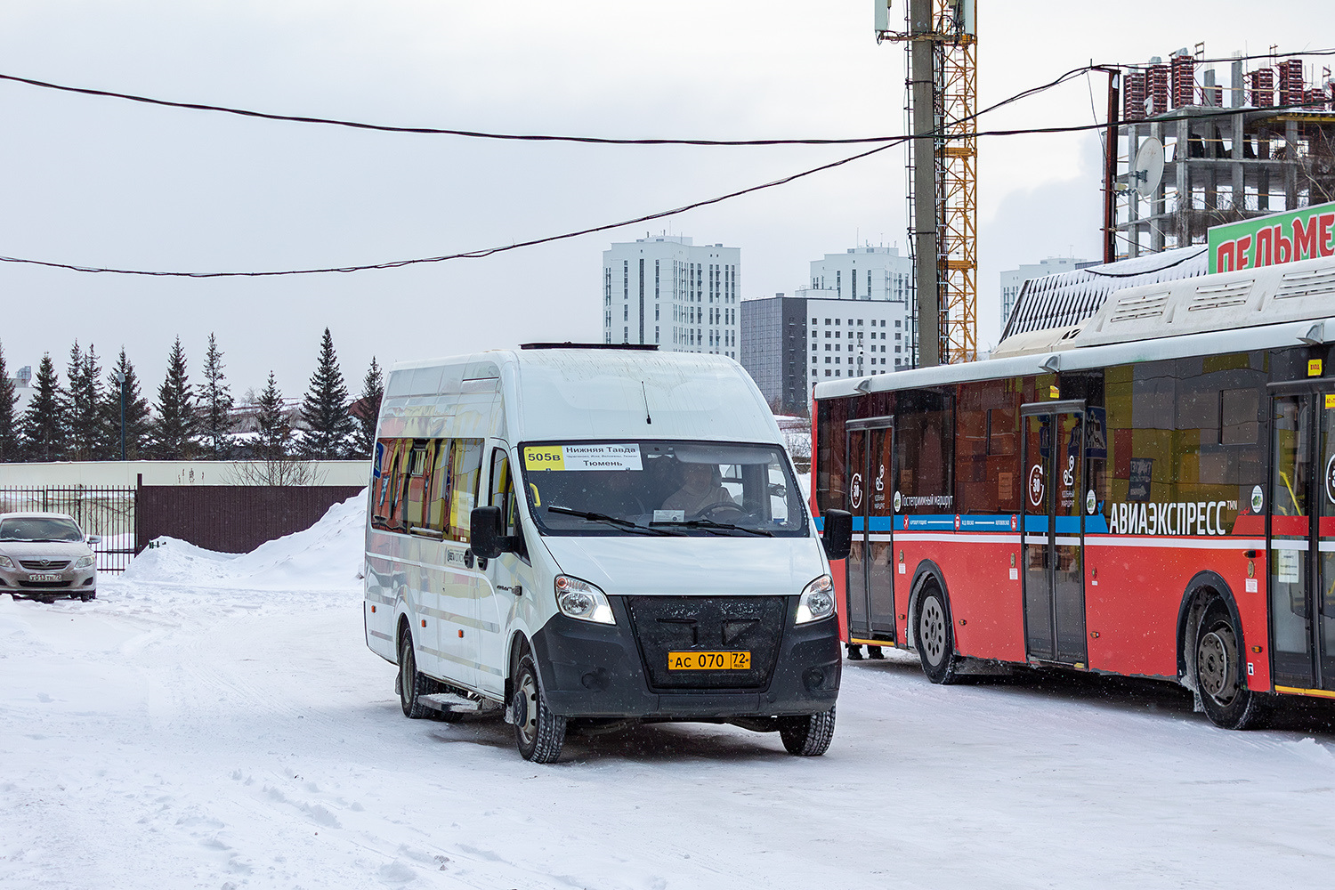 Тюменская область, Луидор-225053 (ГАЗ A65R52, A69R52) № АС 070 72