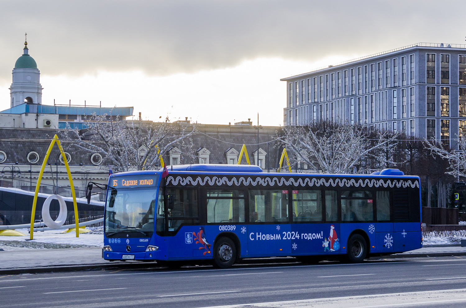 Москва, Mercedes-Benz Conecto II № 080389