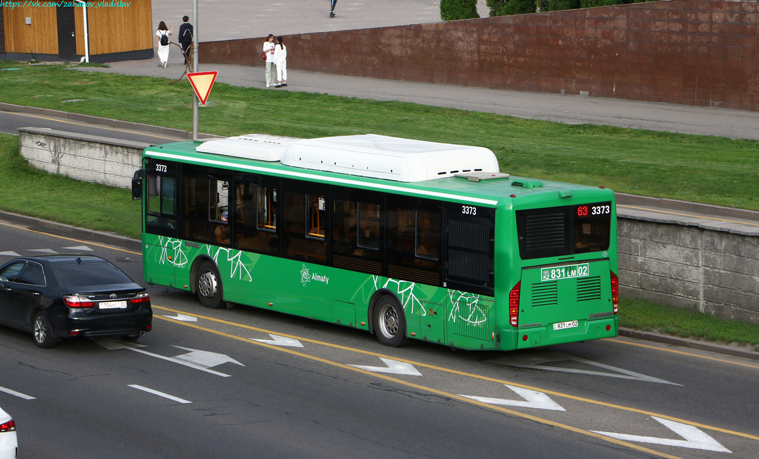 Алматы, Zhong Tong LCK6125HGAN № 3373