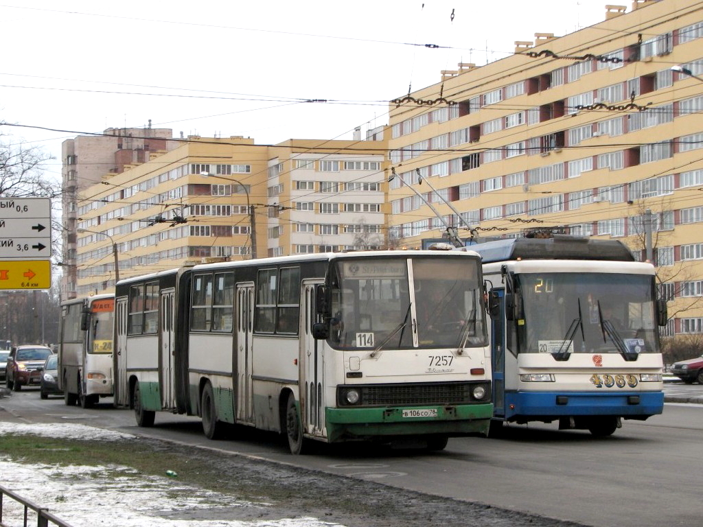 Санкт-Петербург, Ikarus 280.33O № 7257