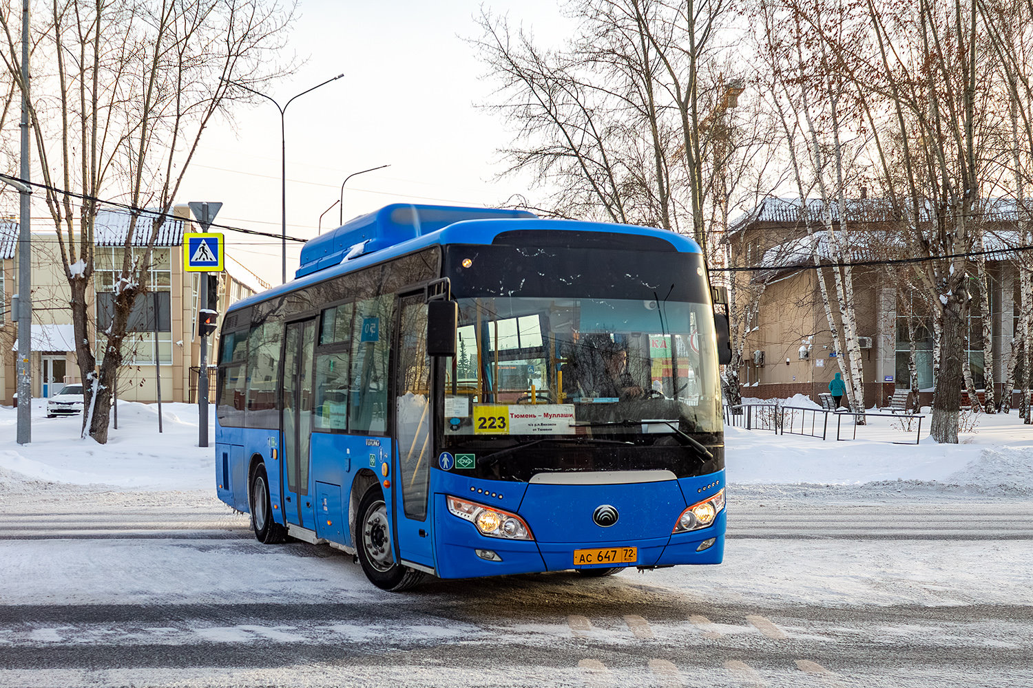 Тюменская область, Yutong ZK6852HG № АС 647 72