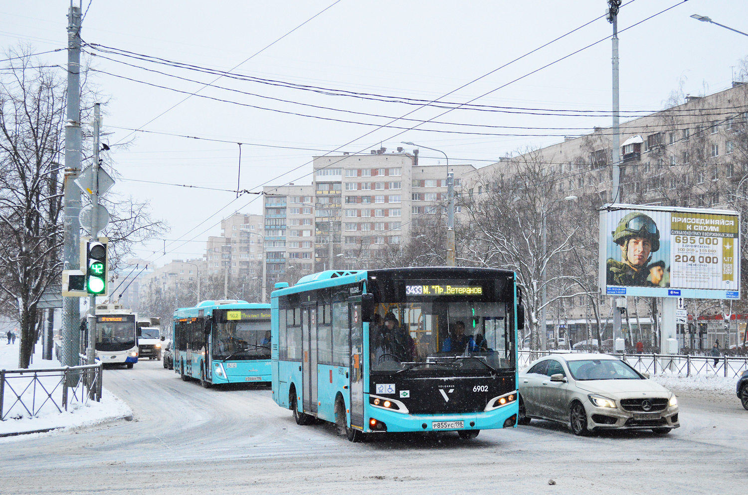 Санкт-Петербург, Volgabus-4298.G4 (LNG) № 6902