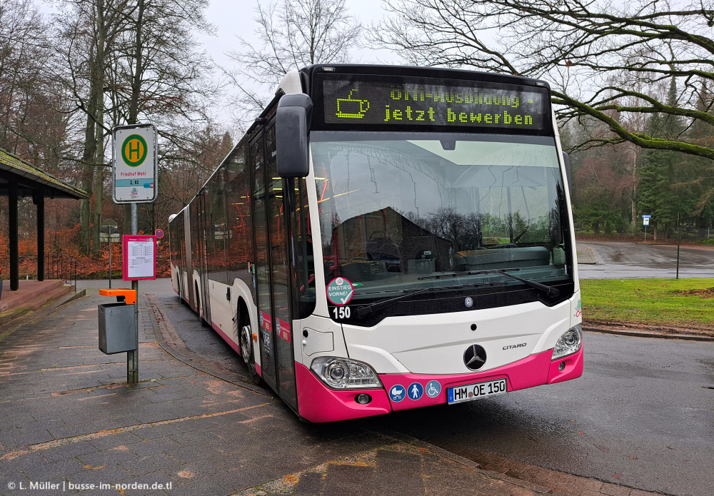 Κάτω Σαξονία, Mercedes-Benz Citaro C2 G # 150