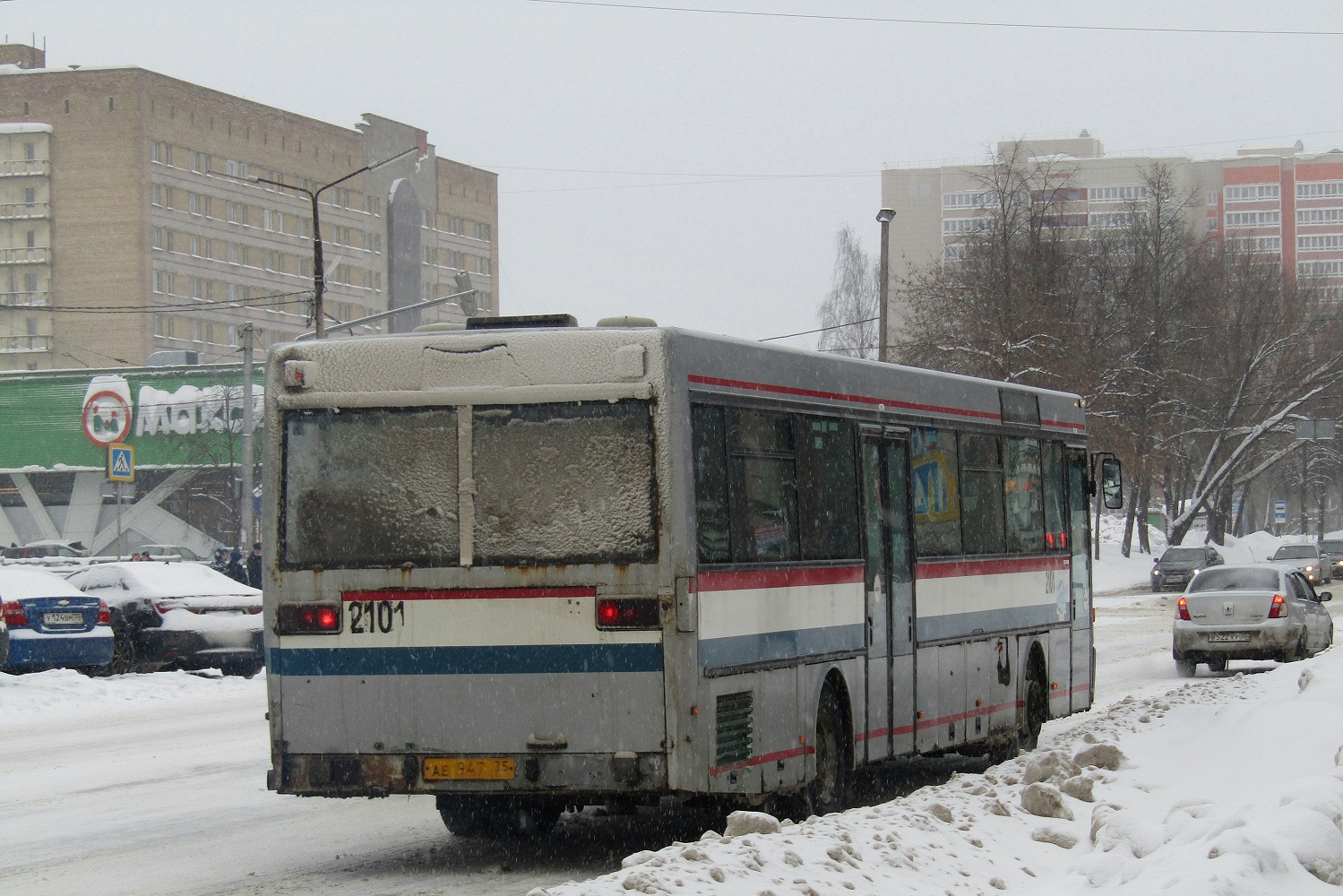 Вологодская область, Mercedes-Benz O407 № 2101