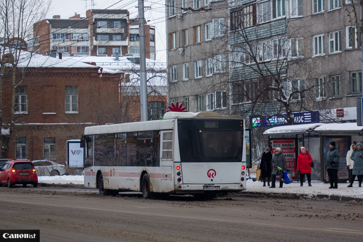 Kraj Krasnojarski, MAZ-203.067 Nr У 852 НР 124