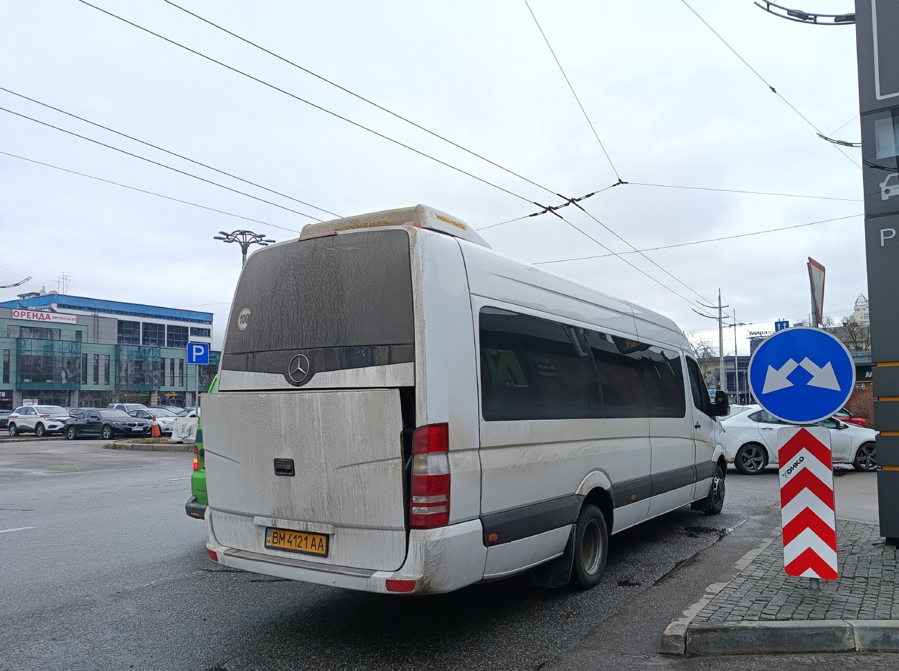 Сумская область, Mercedes-Benz Sprinter Transfer 55 № BM 4121 AA