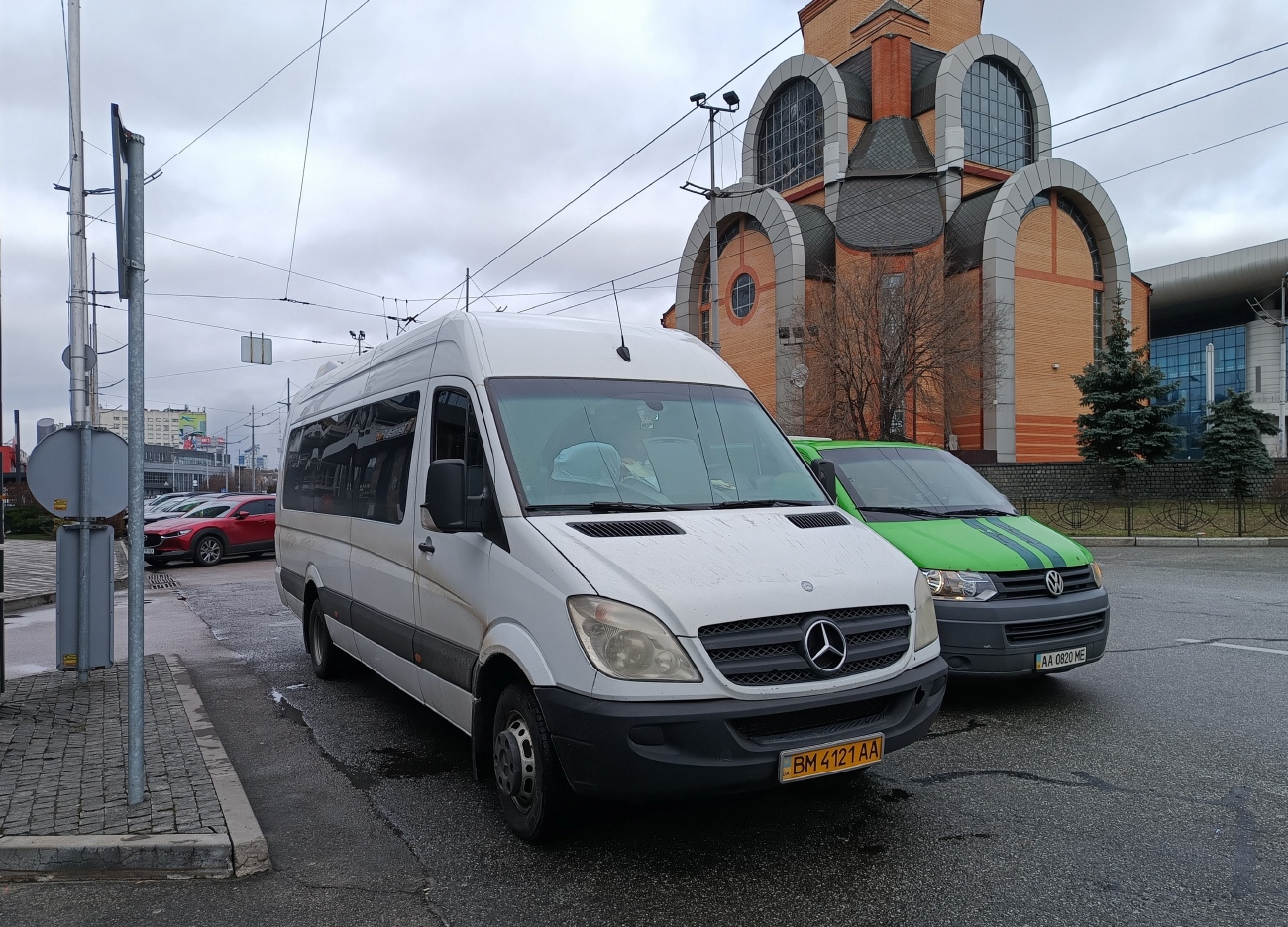 Сумская область, Mercedes-Benz Sprinter Transfer 55 № BM 4121 AA