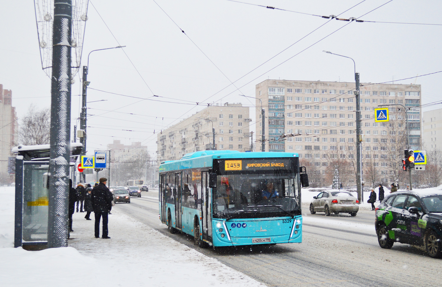 Санкт-Петербург, МАЗ-203.047 № 5329