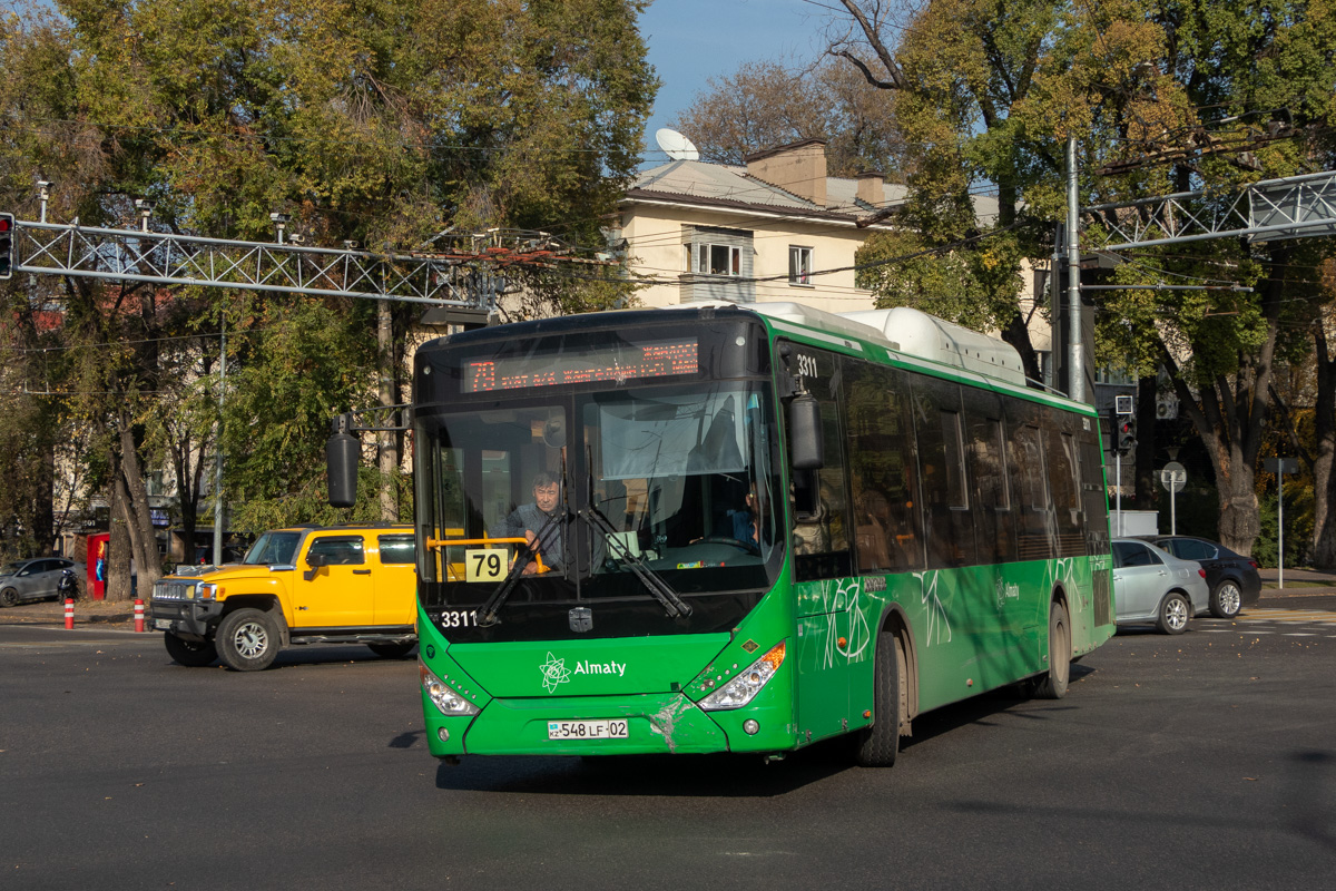 Алматы, Zhong Tong LCK6125HGAN № 3311