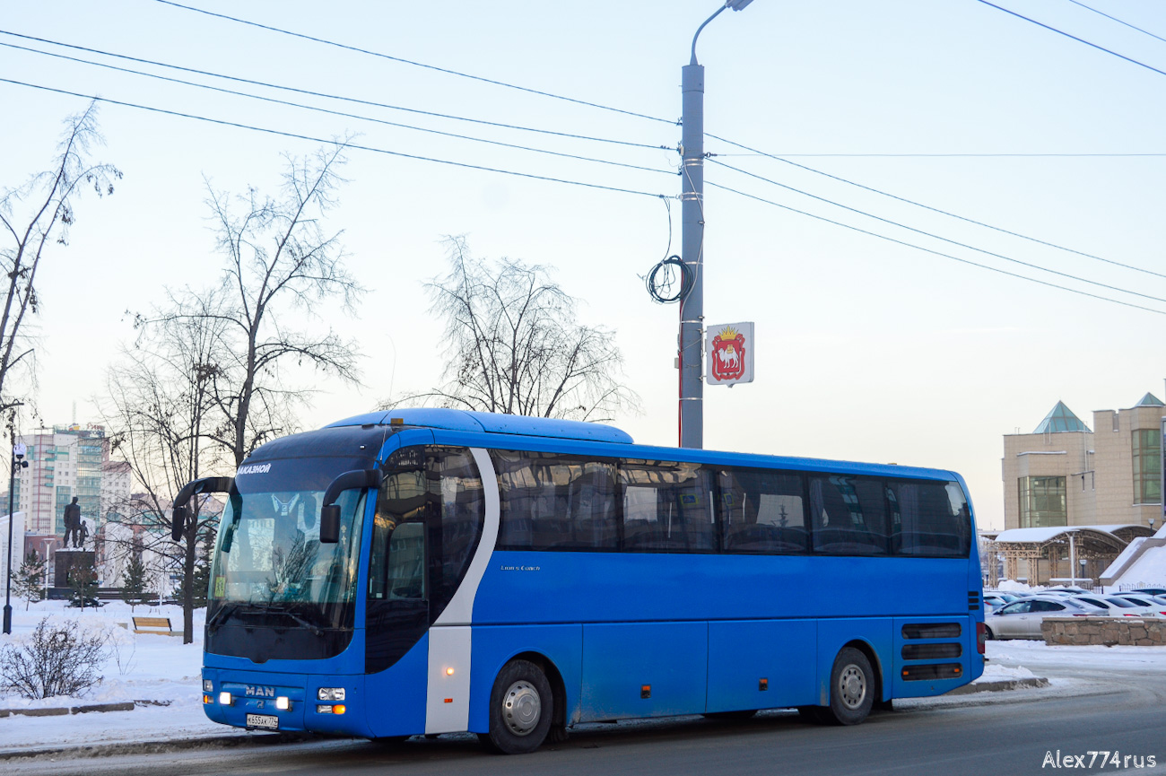 Челябинская область, MAN R07 Lion's Coach RHC444 № К 655 АК 774