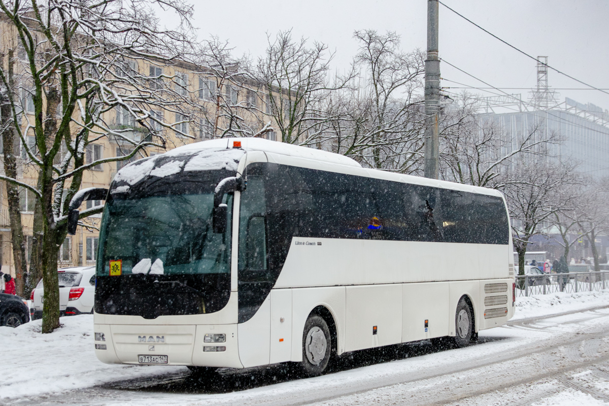 Ленинградская область, MAN R07 Lion's Coach RHC444 № В 713 АС 147