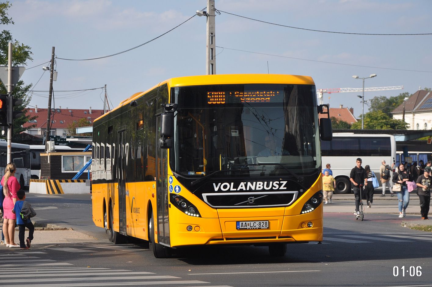 Венгрия, Volvo 8900BLE № AA LC-828