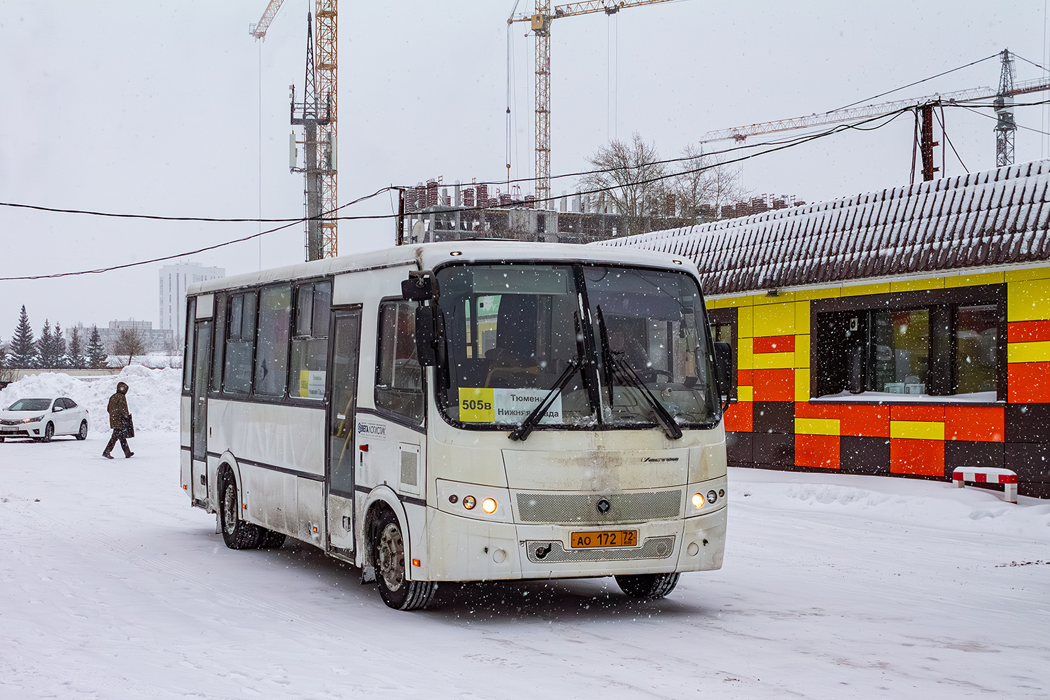 Тюменская область, ПАЗ-320412-05 "Вектор" № АО 172 72