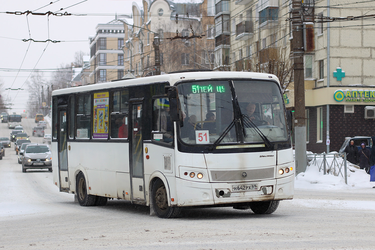 Кировская область, ПАЗ-320412-04 "Вектор" № Н 642 РХ 69