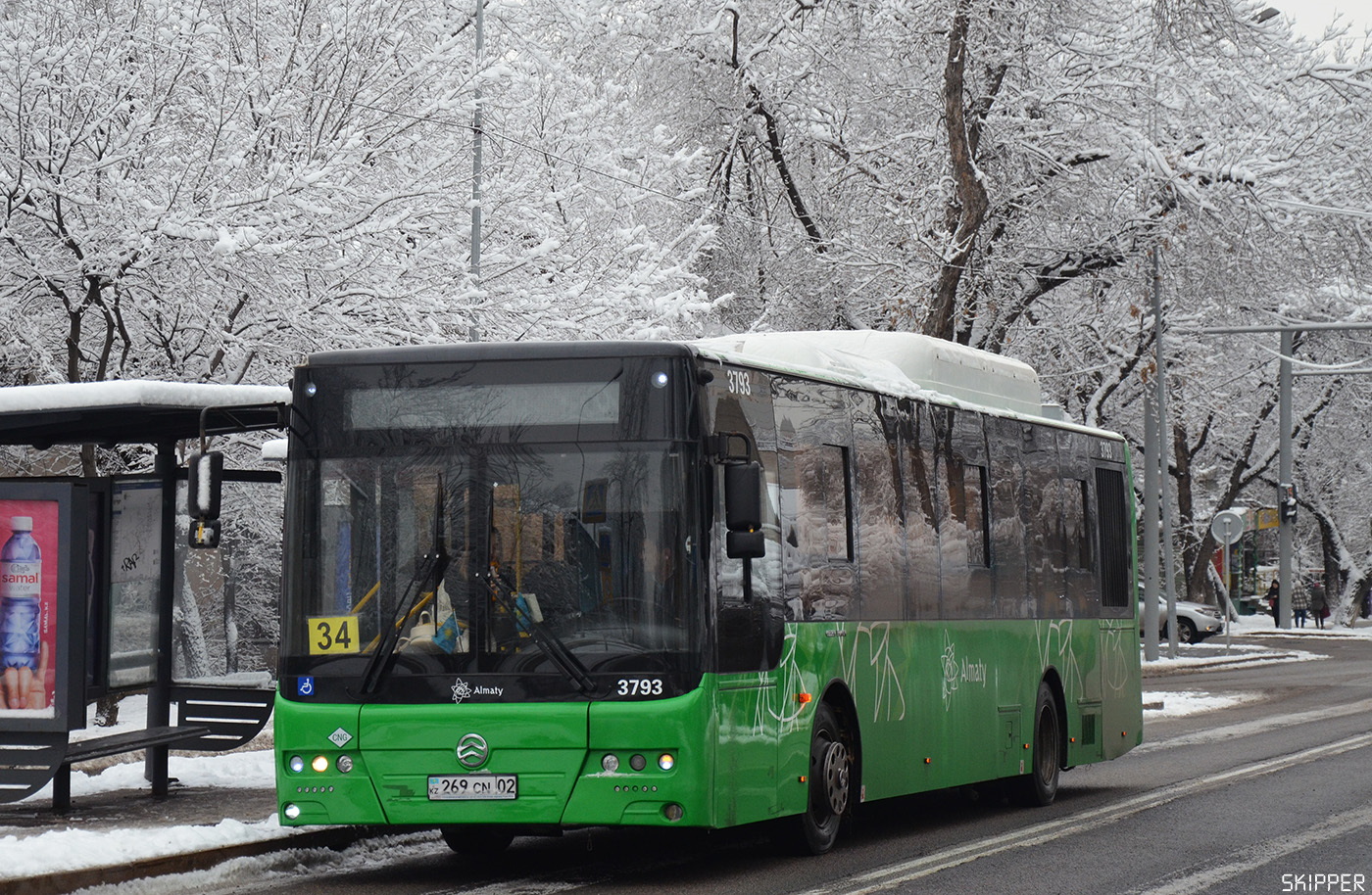 Алматы, Golden Dragon XML6125CN (Hyundai Trans Auto) № 3793