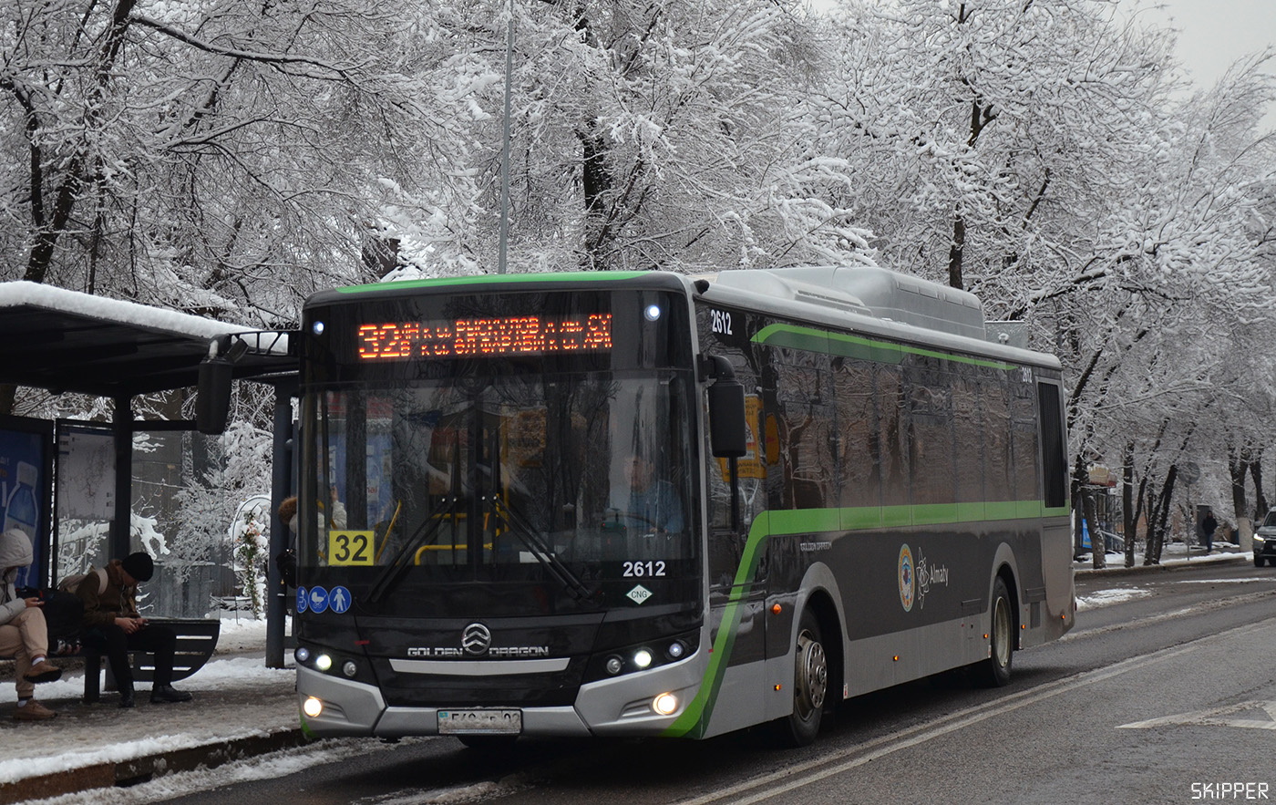 Алматы, Golden Dragon XML6125CN (Hyundai Trans Auto) № 2612