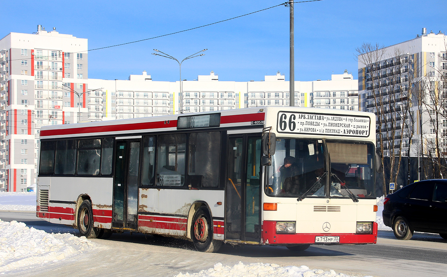 Пензенская область, Mercedes-Benz O405N2 № А 713 МР 33