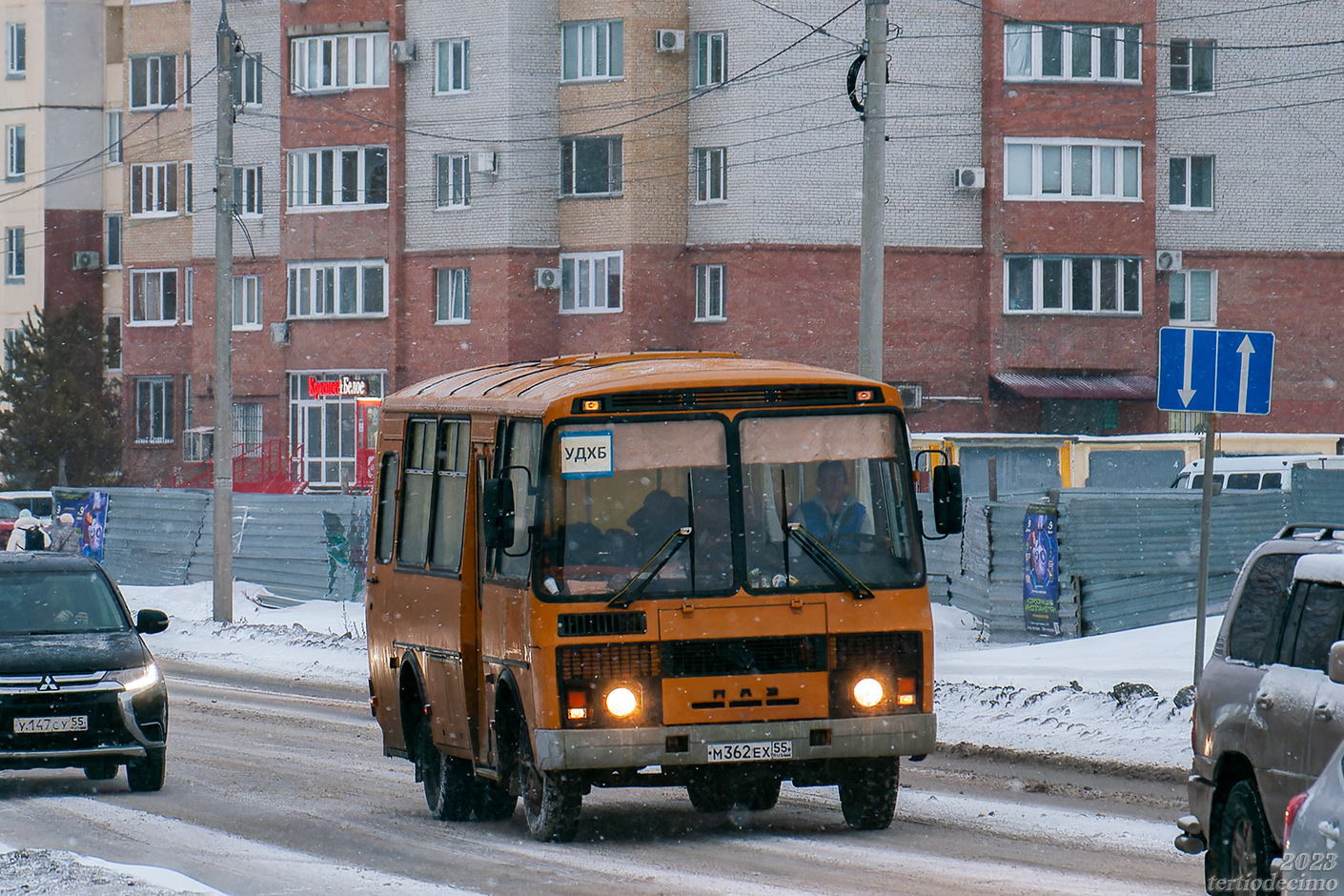 Омская область, ПАЗ-32053 № М 362 ЕХ 55