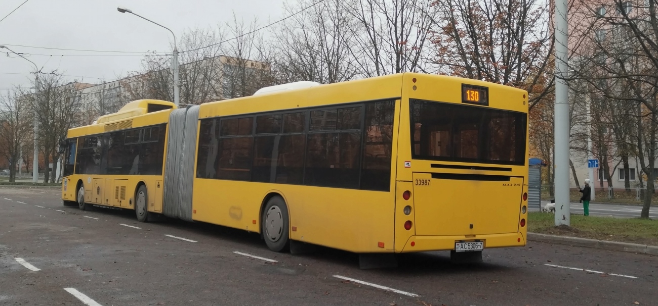 Mińsk, MAZ-215.069 Nr 033987