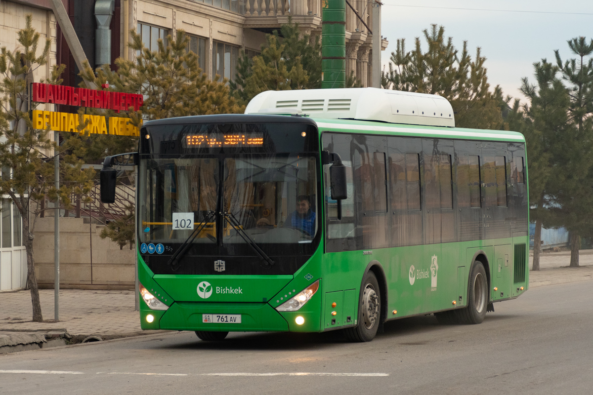 Кыргызстан, Zhong Tong LCK6105HGC Fashion № 01 761 AV