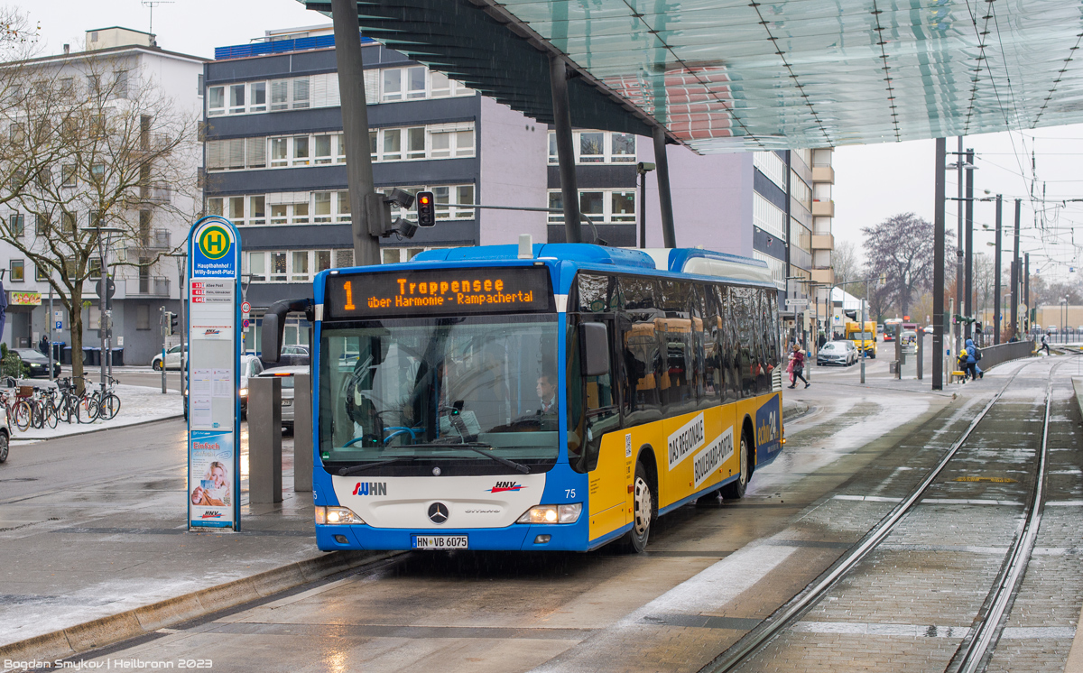 Баден-Вюртемберг, Mercedes-Benz O530LE Citaro facelift LE № 75