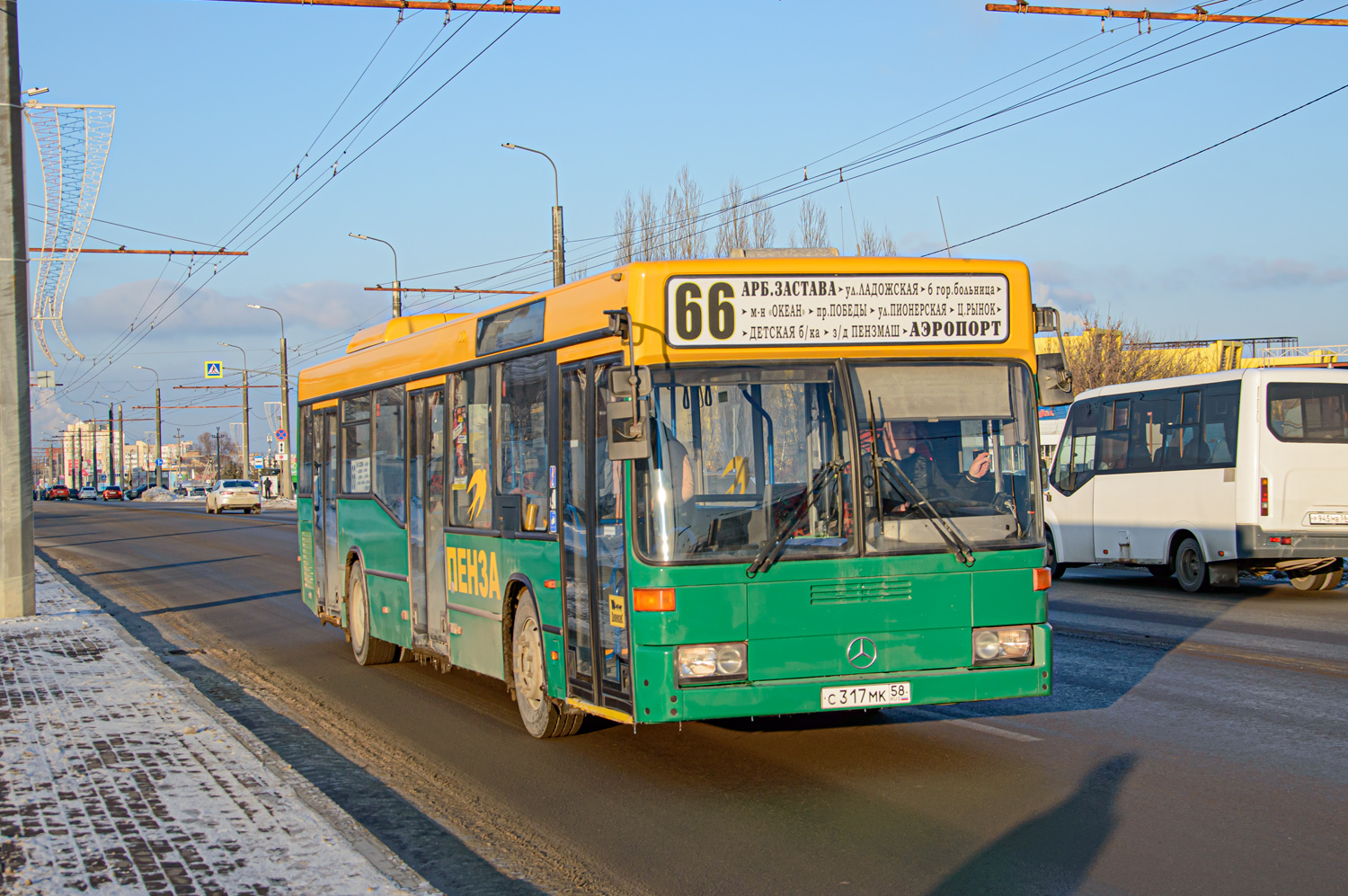 Penza region, Mercedes-Benz O405N2 č. С 317 МК 58