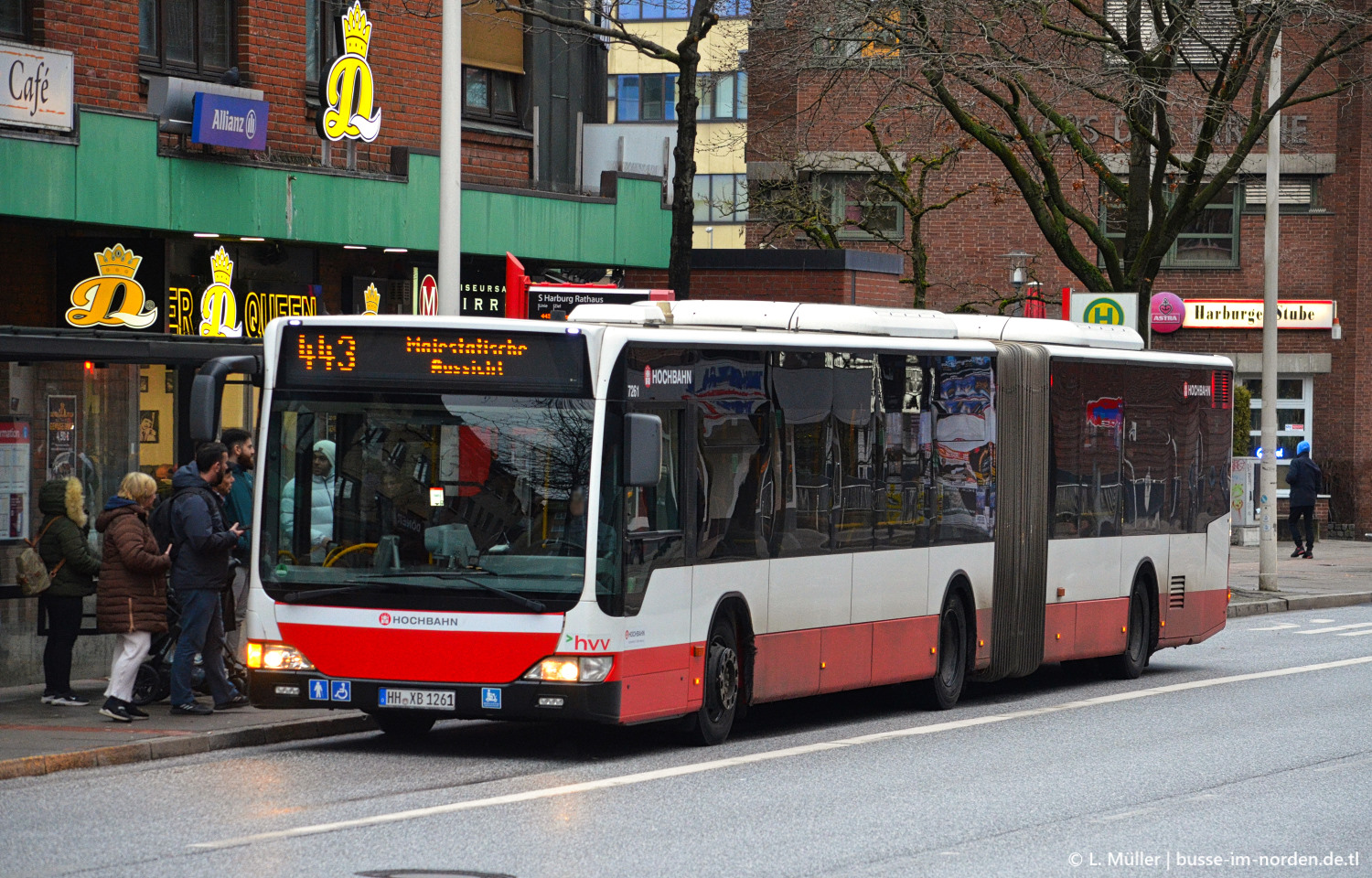 Гамбург, Mercedes-Benz O530G Citaro facelift G № 7261