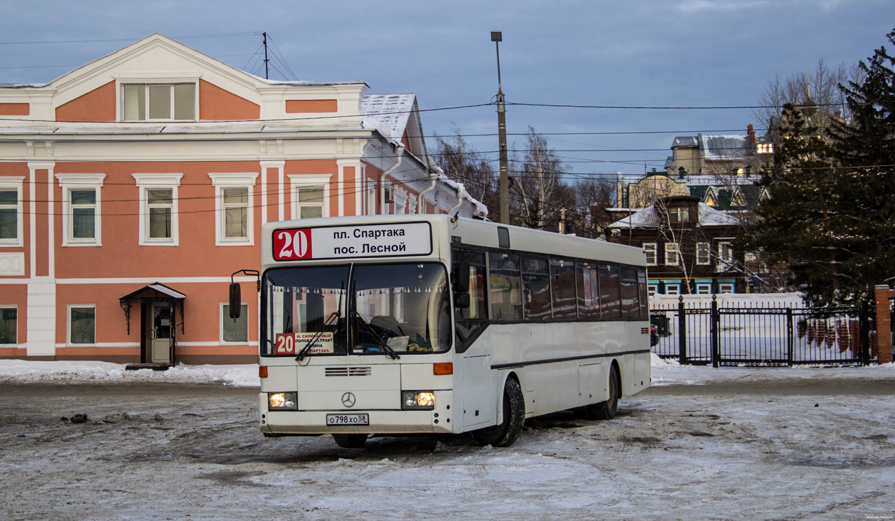 Алтайский край, Mercedes-Benz O405 № О 798 ХО 58