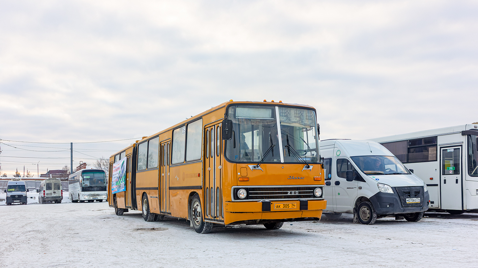 Челябинская область, Ikarus 280.02 № АК 305 74