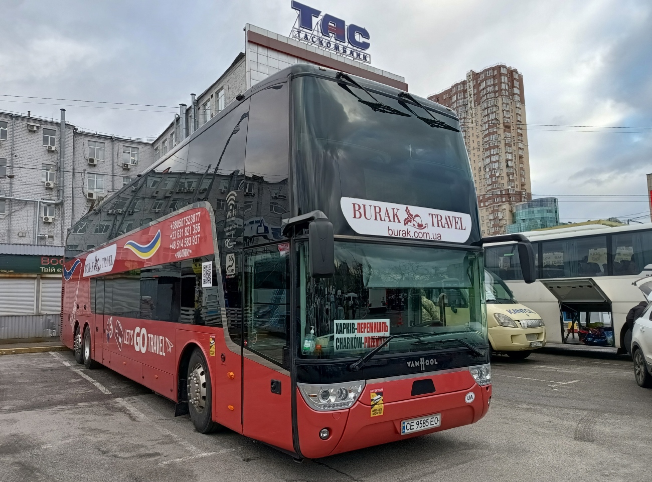 Черновицкая область, Van Hool TDX27 Astromega № CE 9585 EO