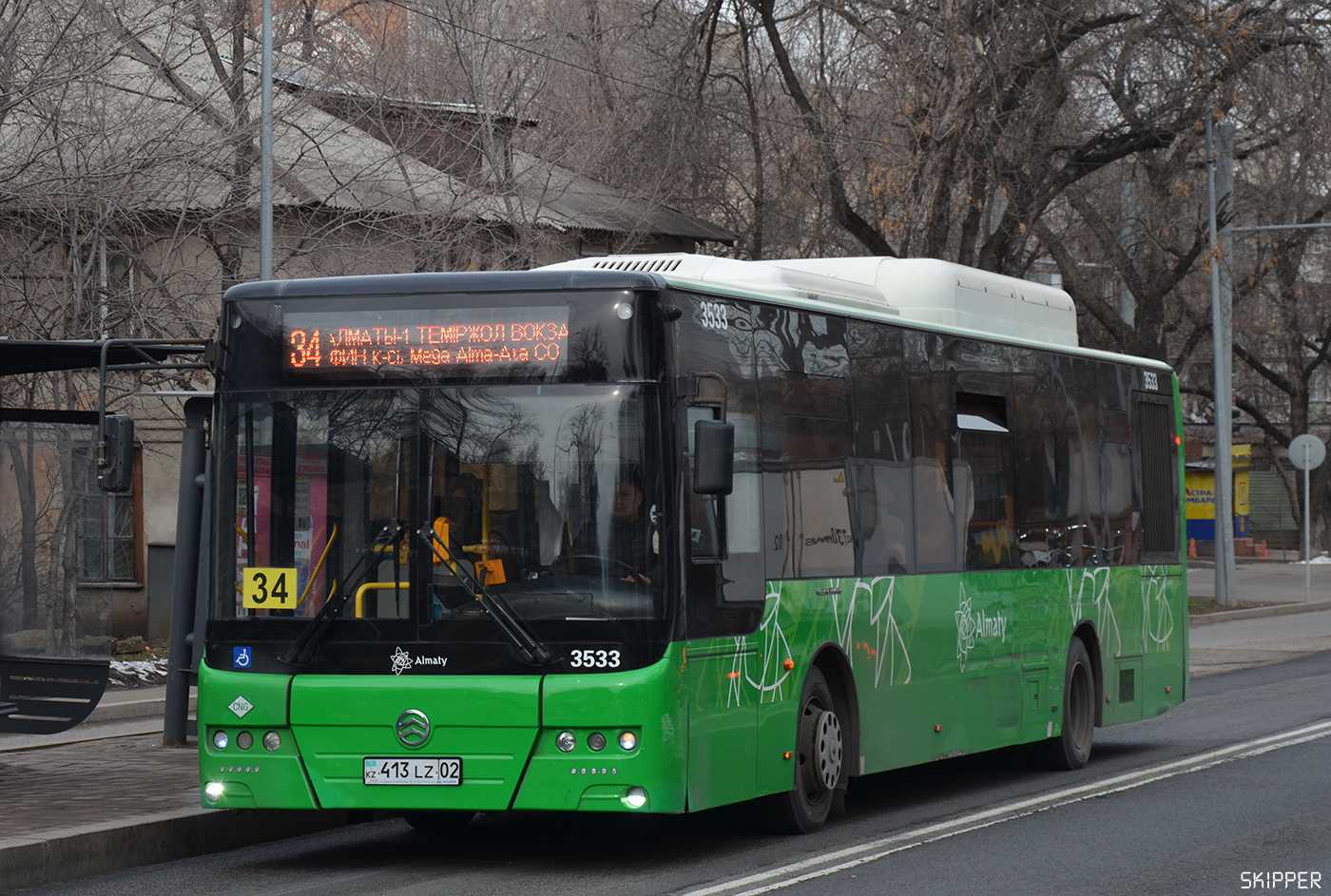 Алматы, Golden Dragon XML6125CN (Hyundai Trans Auto) № 3533