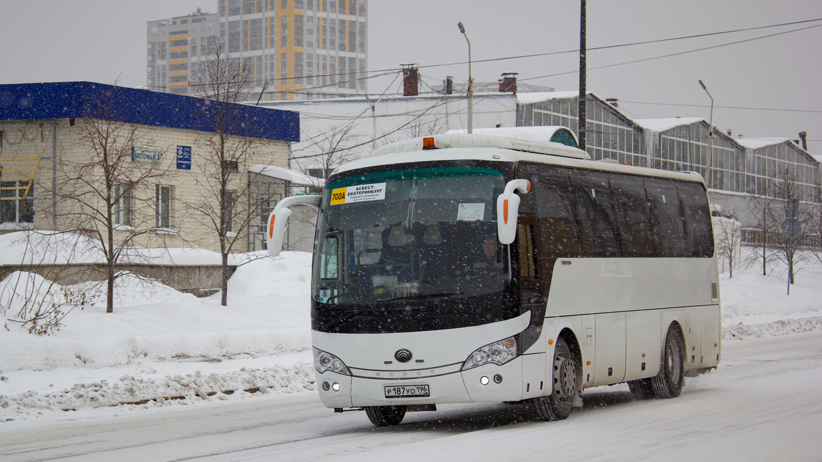 Свердловская область, Yutong ZK6938HB9 № Р 187 УО 196