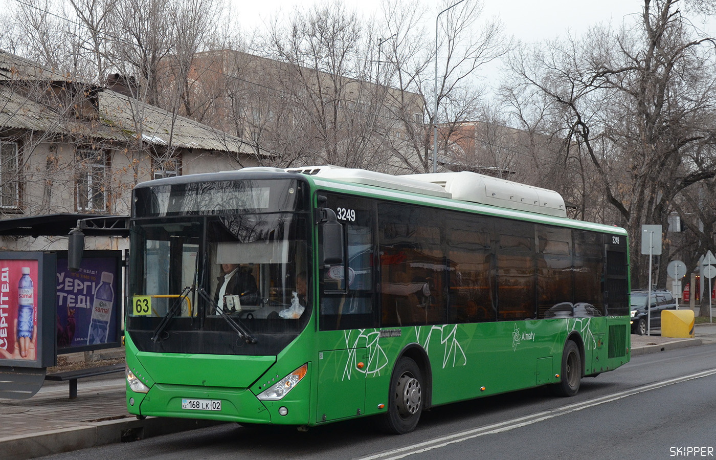 Алматы, Zhong Tong LCK6125HGAN № 3249