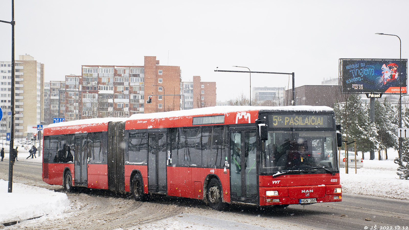 Lietuva, MAN A23 NG313 Nr. 4009