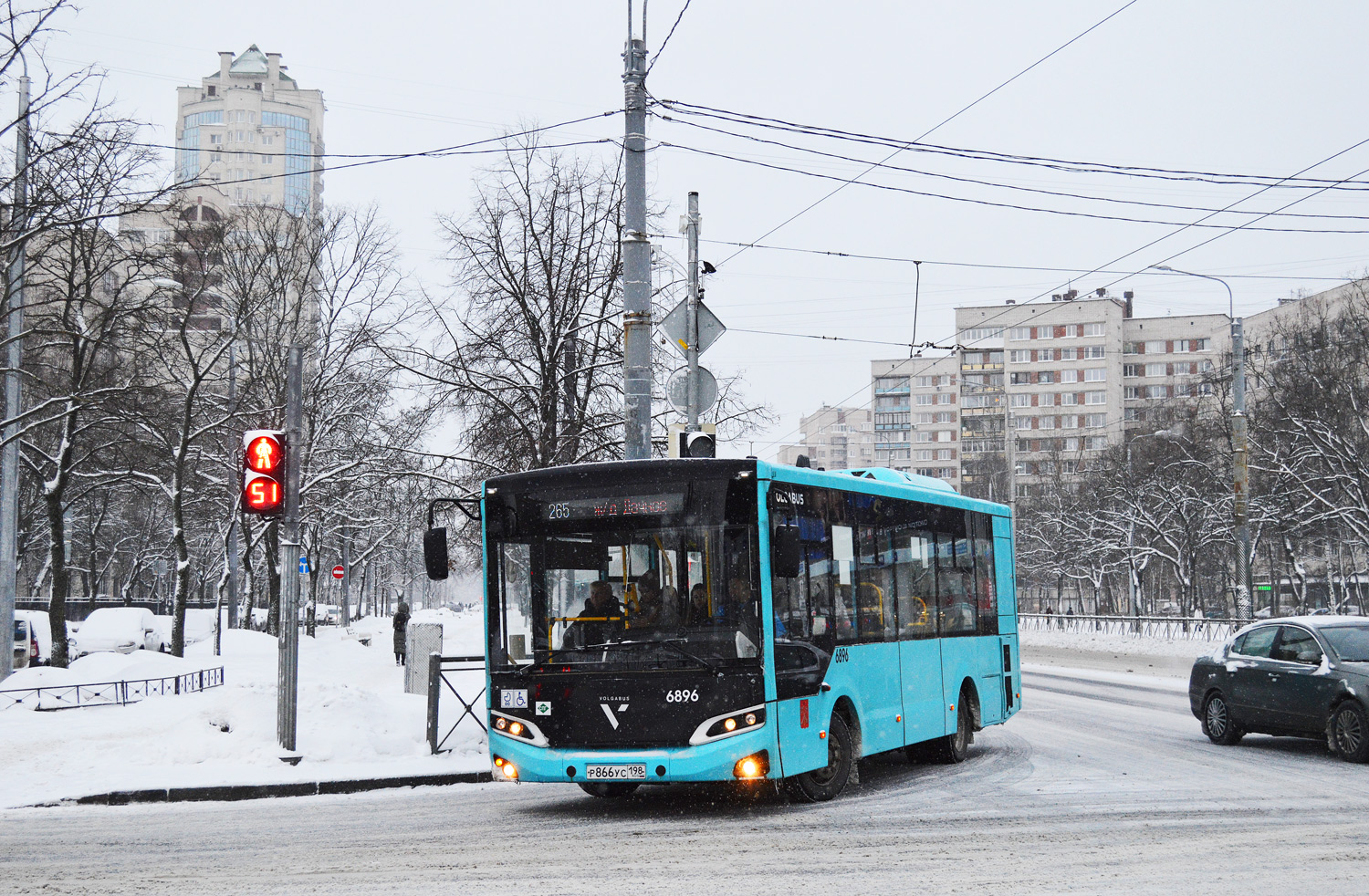 Санкт-Петербург, Volgabus-4298.G4 (LNG) № 6896