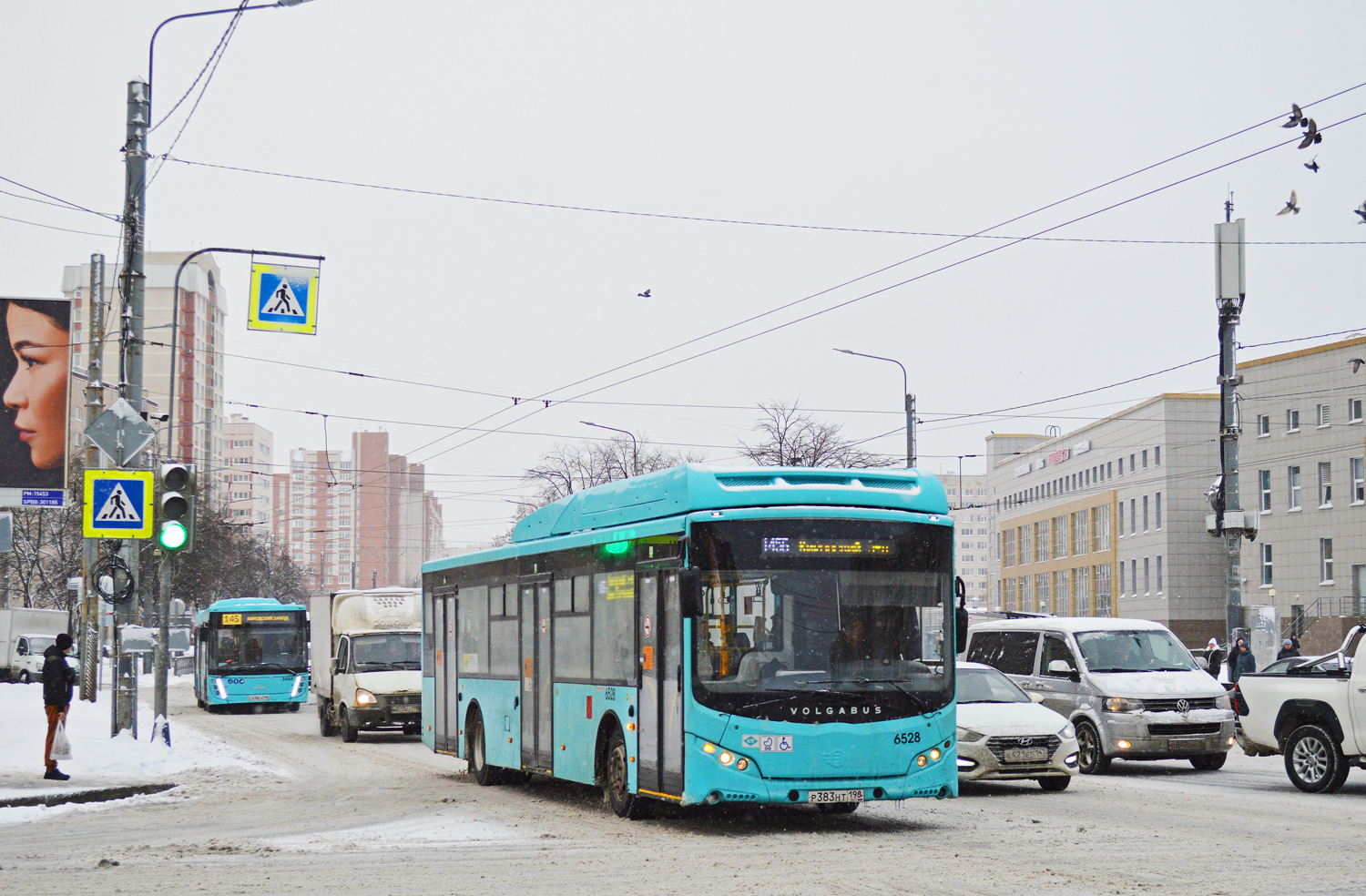 Санкт-Петербург, Volgabus-5270.G4 (CNG) № 6528