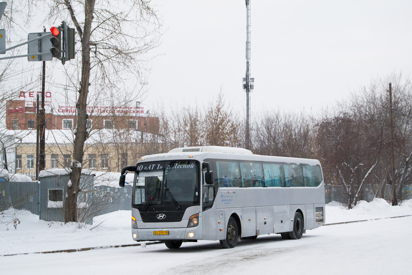 Свердловская область, Hyundai Universe Space Luxury № ЕА 214 66