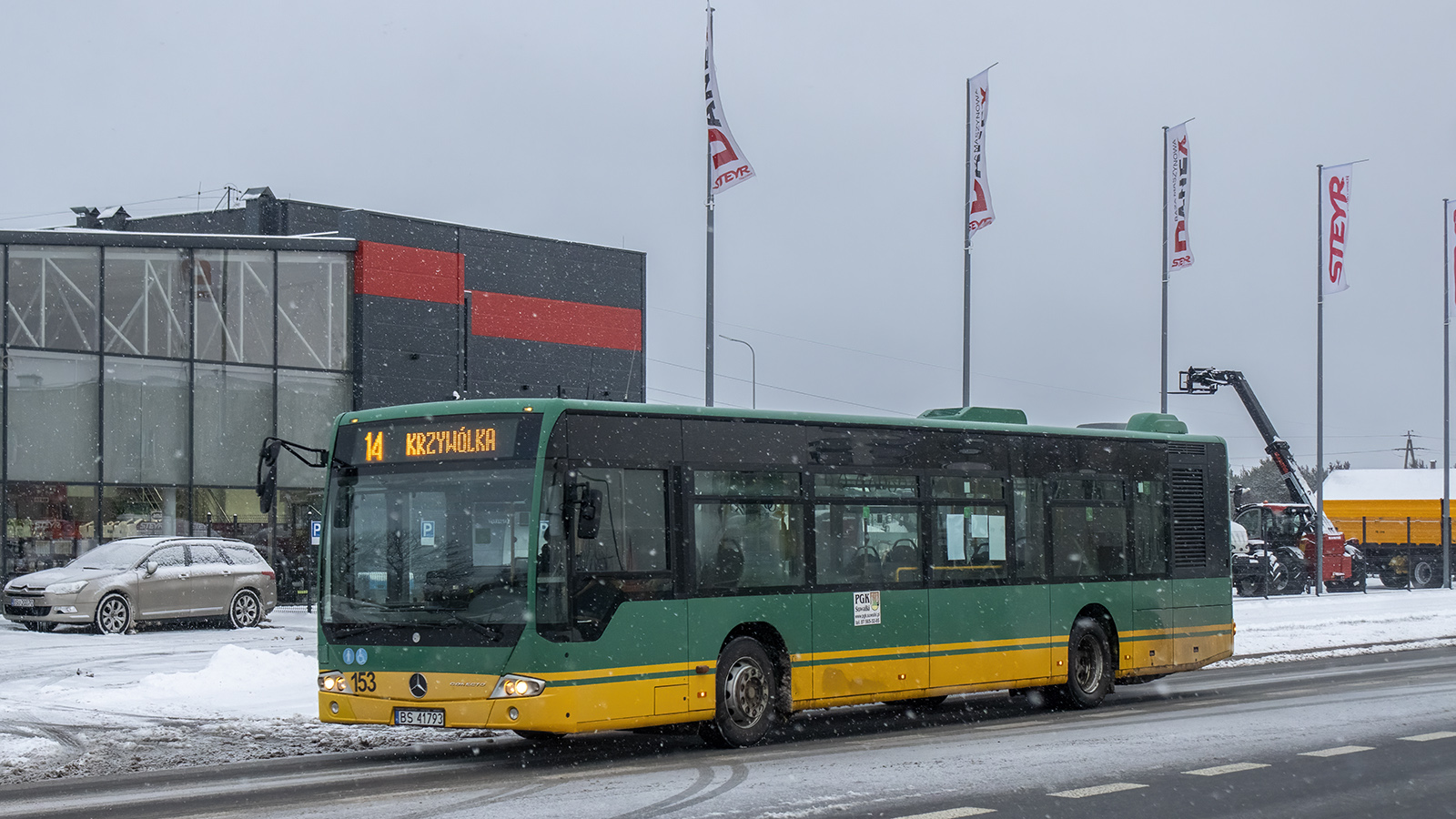 Польша, Mercedes-Benz Conecto II № 153