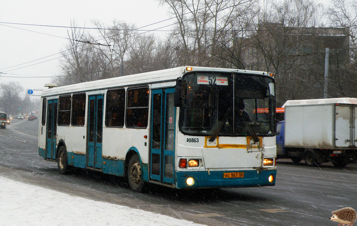 Нижегородская область, ЛиАЗ-5256.25 № 30863