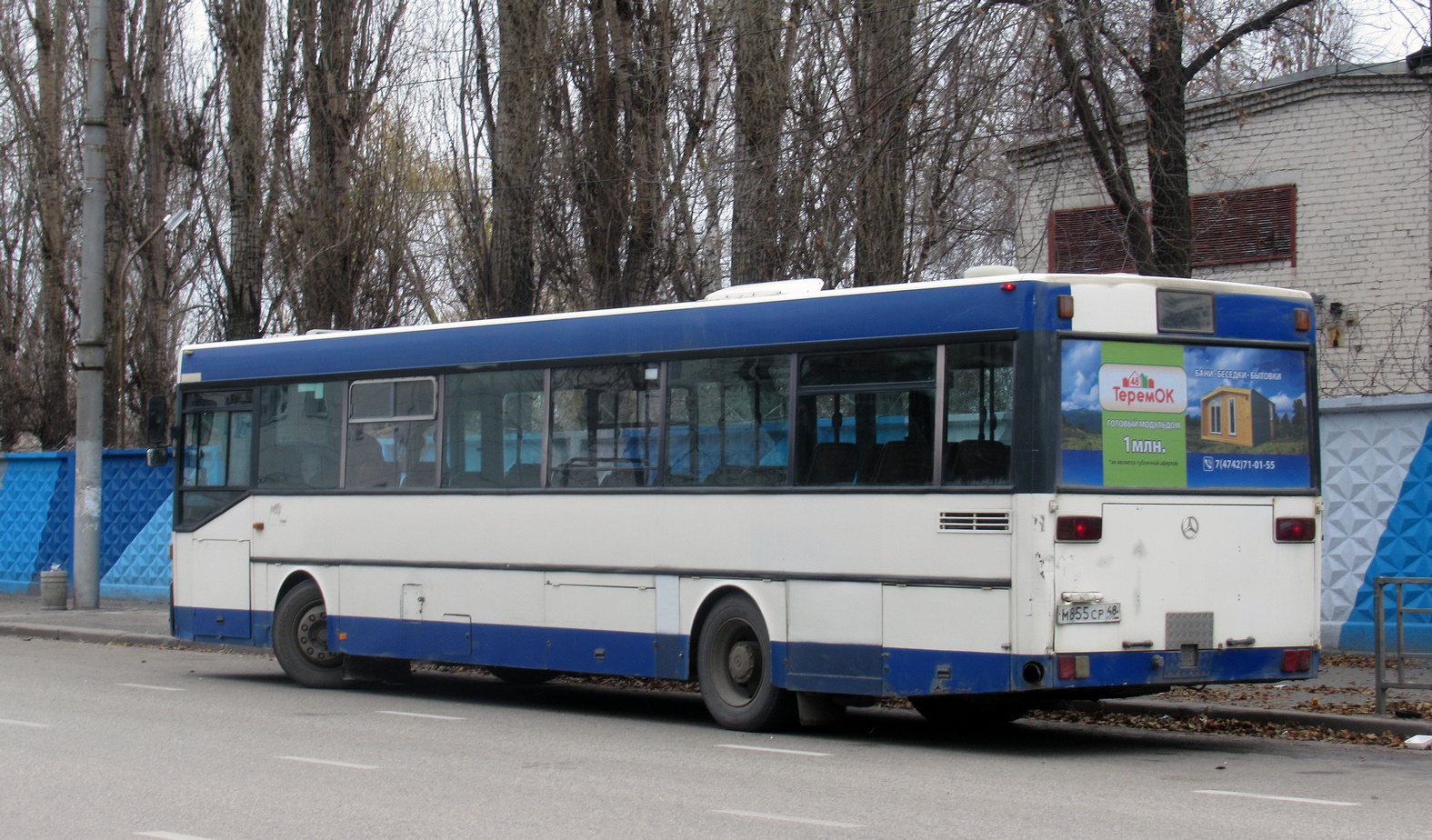 Липецкая область, Mercedes-Benz O405 № М 855 СР 48