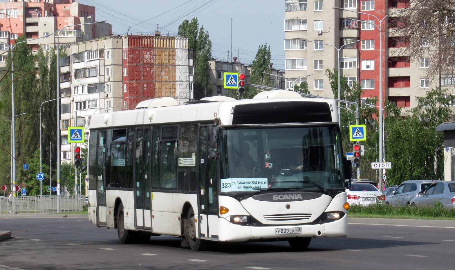 Липецкая область, Scania OmniLink I (Скания-Питер) № У 839 СК 48