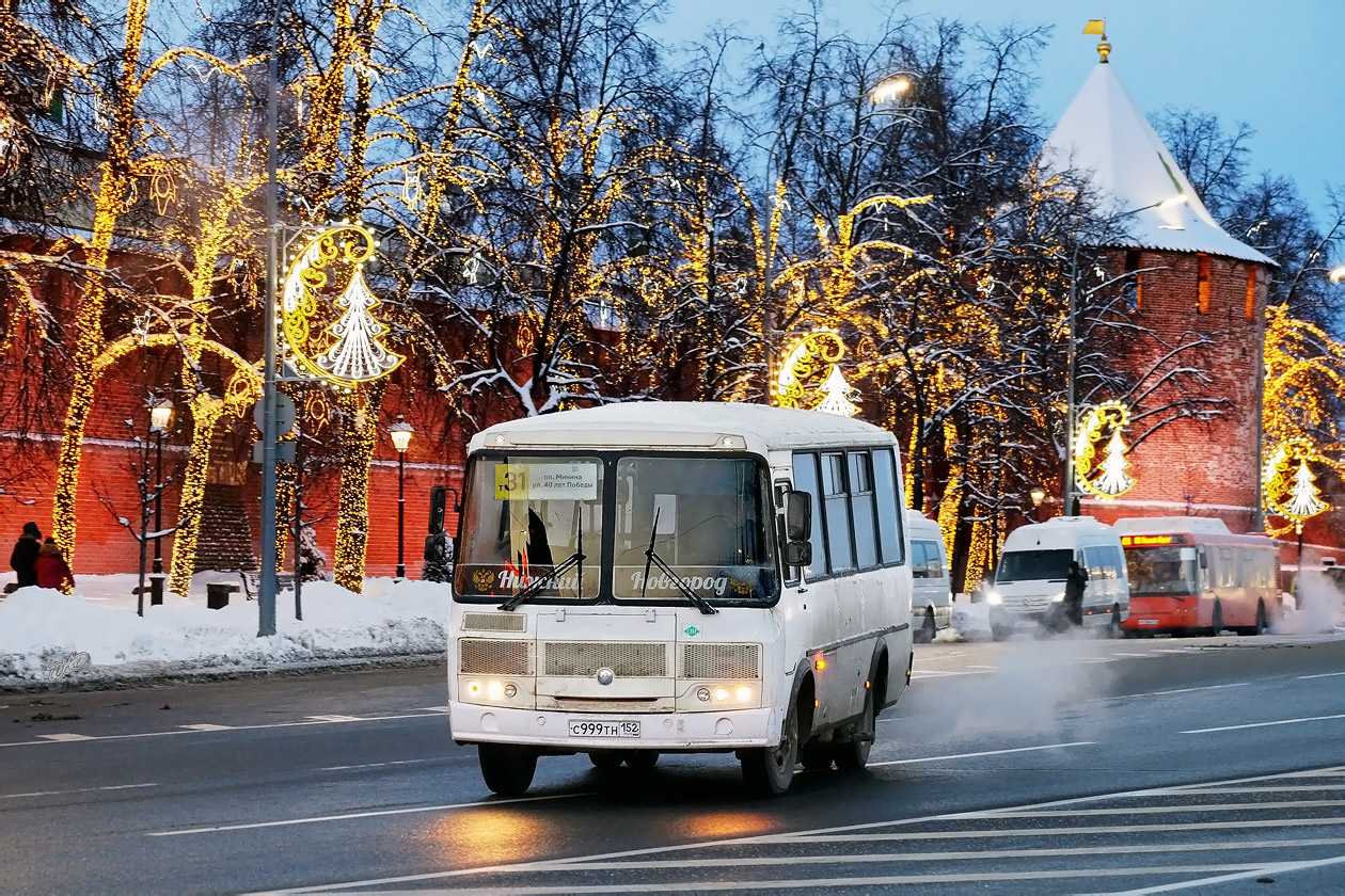 Nizhegorodskaya region, PAZ-320540-22 # С 999 ТН 152