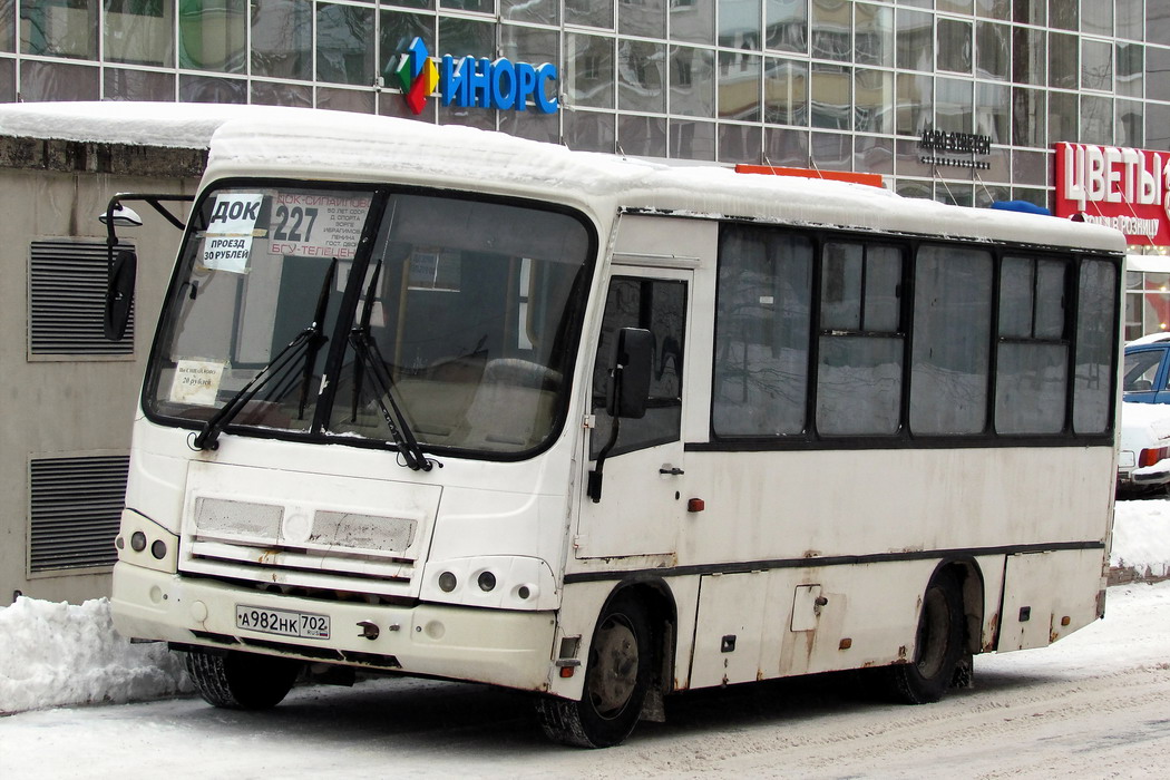 Башкортостан, ПАЗ-320402-03 № А 982 НК 702