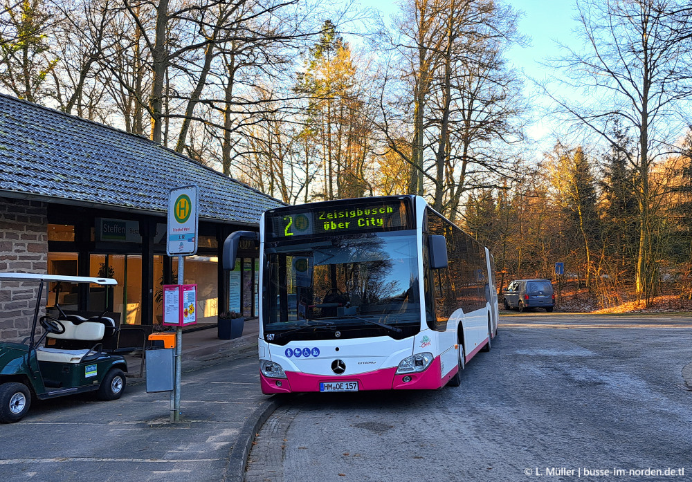 Нижняя Саксония, Mercedes-Benz Citaro C2 G № 157