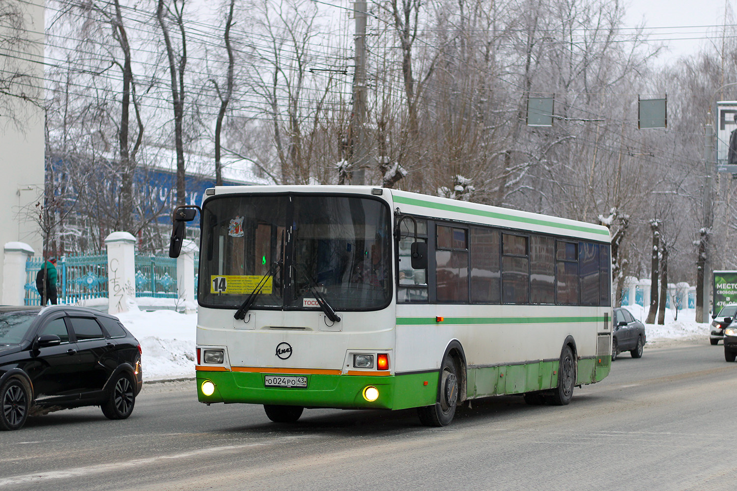 Кировская область, ЛиАЗ-5256.53 № О 024 РО 43