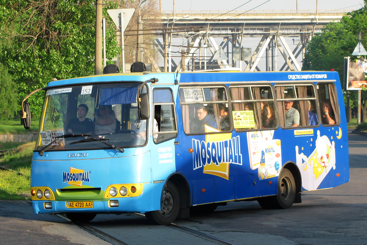 Днепропетровская область, Богдан А09202 № AE 4720 AA