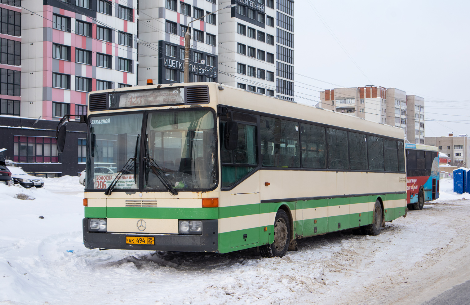 Вологодская область, Mercedes-Benz O407 № АК 494 35