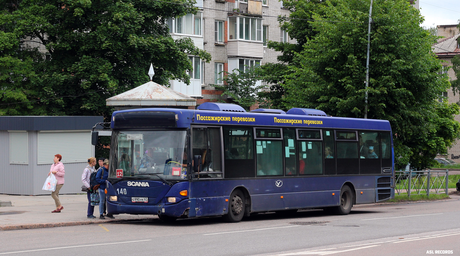 Ленинградская область, Scania OmniLink I (Скания-Питер) № 140