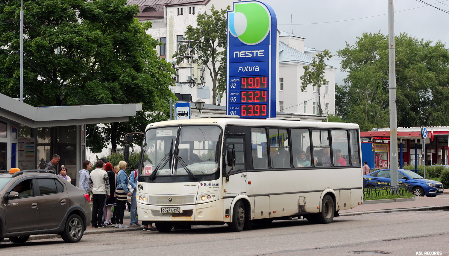 Ленинградская область, ПАЗ-320412-05 "Вектор" № 154