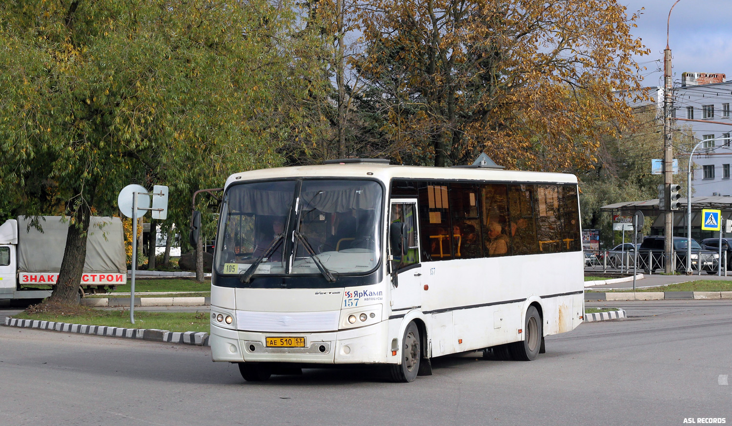 Новгородская область, ПАЗ-320414-05 "Вектор" (1-2) № 157